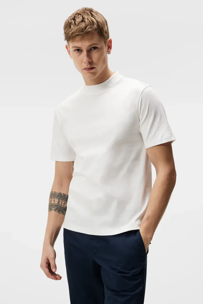 Best Sale Ace Mock Neck T-shirt Tops|T-shirts