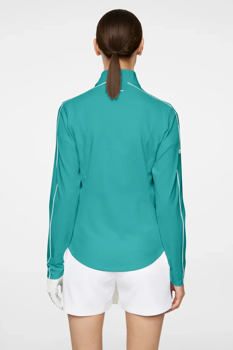 Flash Sale Adiola Quarter Zip Mid Layer Golf|Base & Mid Layers