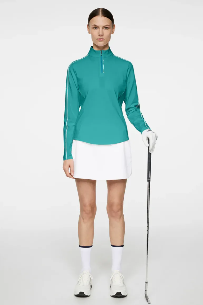 Flash Sale Adiola Quarter Zip Mid Layer Golf|Base & Mid Layers