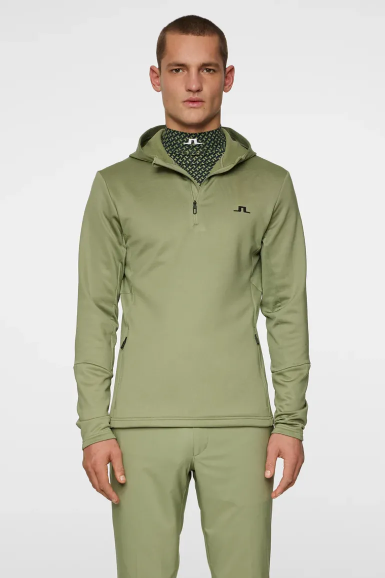 Outlet Aerial Quarter Zip Hood Golf|Base & Mid Layers