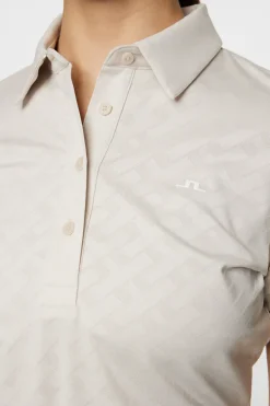 Clearance Alaya Jacquard Polo Golf|Tops