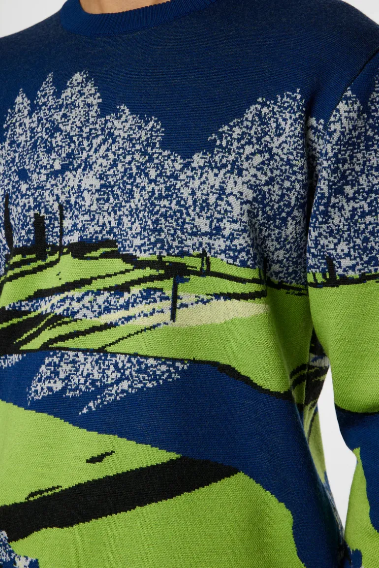 Outlet Alexander Jacquard Sweater Golf|Knitwear