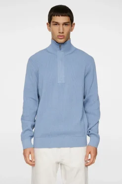 Hot Alex Half Zip Knitted Sweater Knitwear|Tops