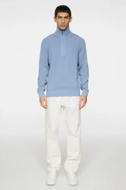 Hot Alex Half Zip Knitted Sweater Knitwear|Tops
