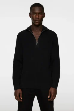 Cheap Alex Half Zip Knitted Sweater Knitwear|Tops