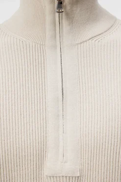 Cheap Alex Half Zip Knitted Sweater Knitwear|Tops