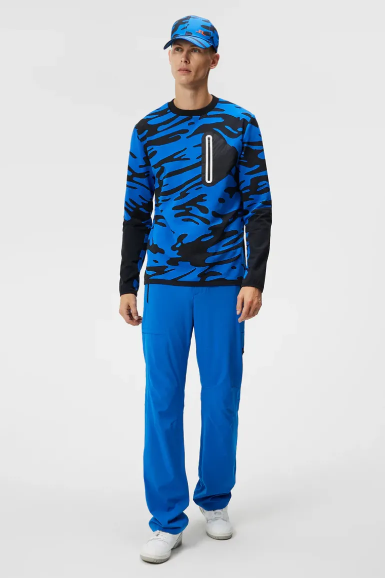 Store Alonso Jacquard Crew Neck Base & Mellomlag|Utendørs