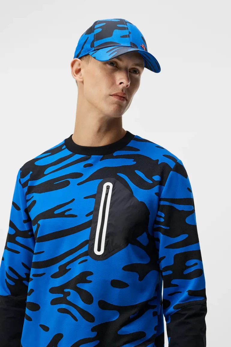 Store Alonso Jacquard Crew Neck Base & Mellomlag|Utendørs