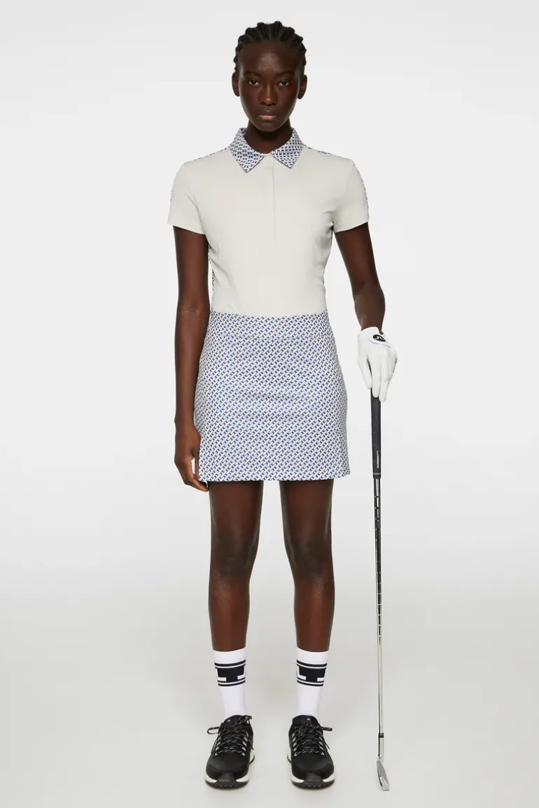 New Amelie Mid Print Skirt Golf|Skirts