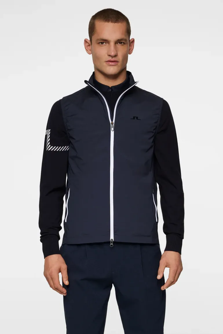Outlet Ash Light Packable Vest Golf|Vests