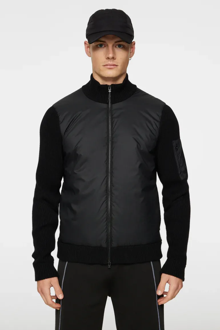 Best Beck Knitted Hybrid Jacket Knitwear|Tops