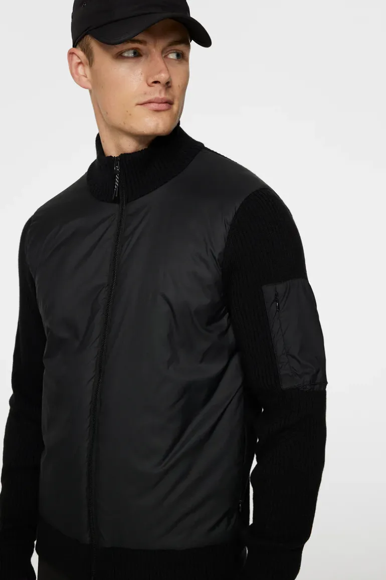 Best Beck Knitted Hybrid Jacket Knitwear|Tops