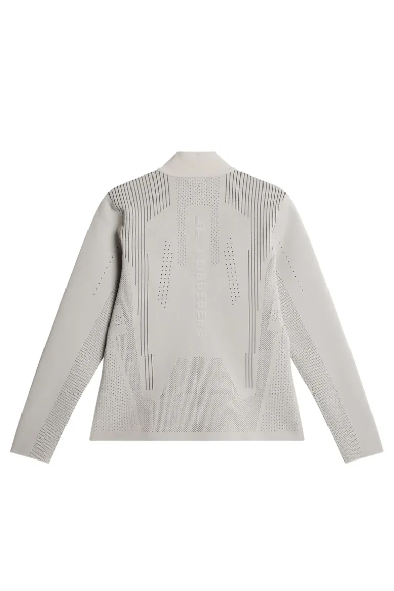 Online Bell Tech Knit Zip Sweater Golf|Knitwear