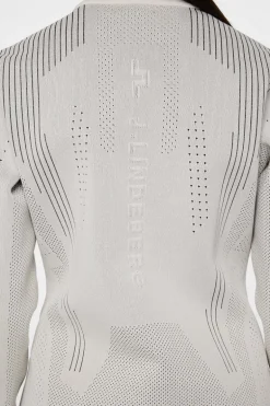 Online Bell Tech Knit Zip Sweater Golf|Knitwear