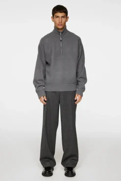 Best Bon Boiled Wool Quarter Zip Knitwear|Tops