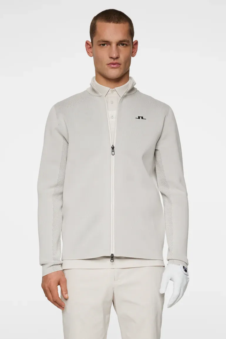 Hot Bo Tech Knit Zip Sweater Golf|Knitwear