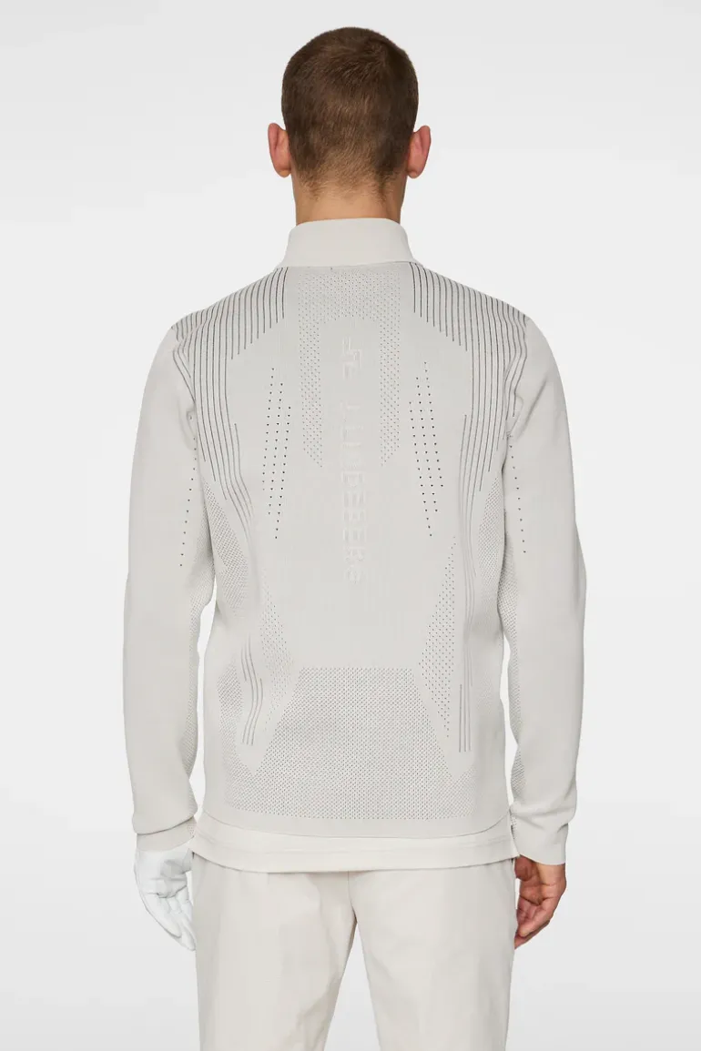 Hot Bo Tech Knit Zip Sweater Golf|Knitwear