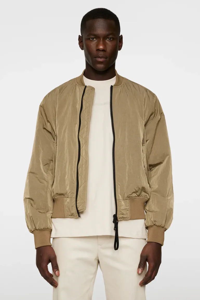 Shop Bradfield Crinkle Bomber Jkt Jackets|Outerwear