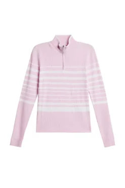 Hot Cheryl Knitted Zip Sweater Golf|Knitwear