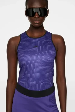 Clearance Delia Printed Tank Top Overdeler|Tennis