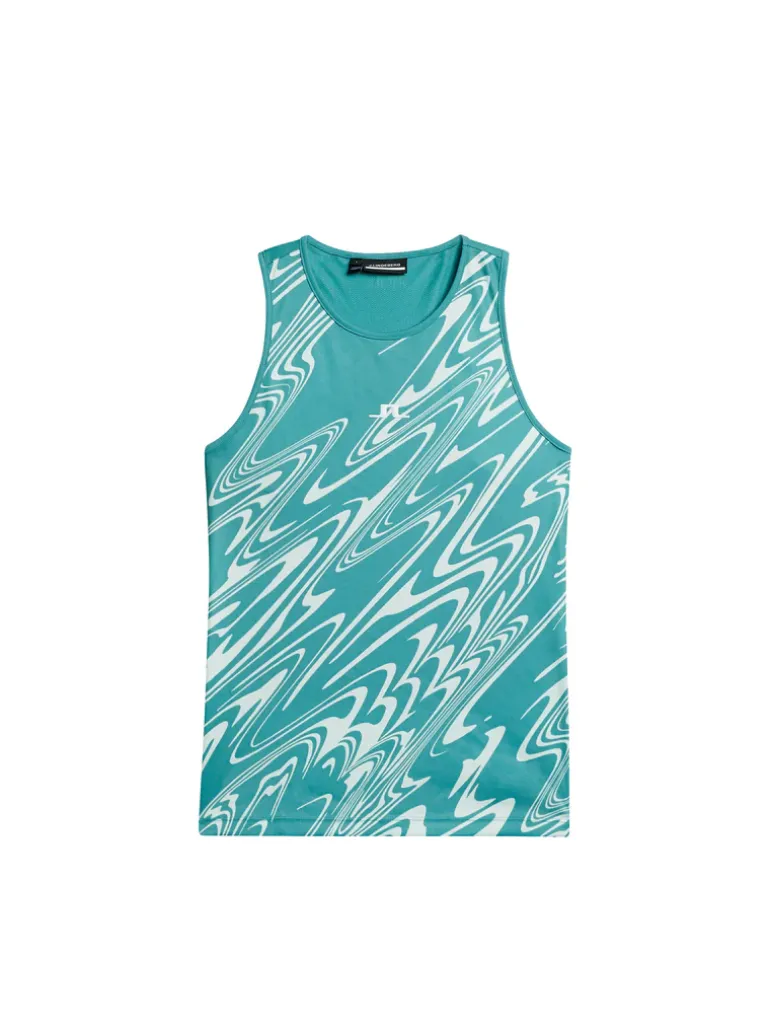 Outlet Delia Printed Tank Top Overdeler|Tennis