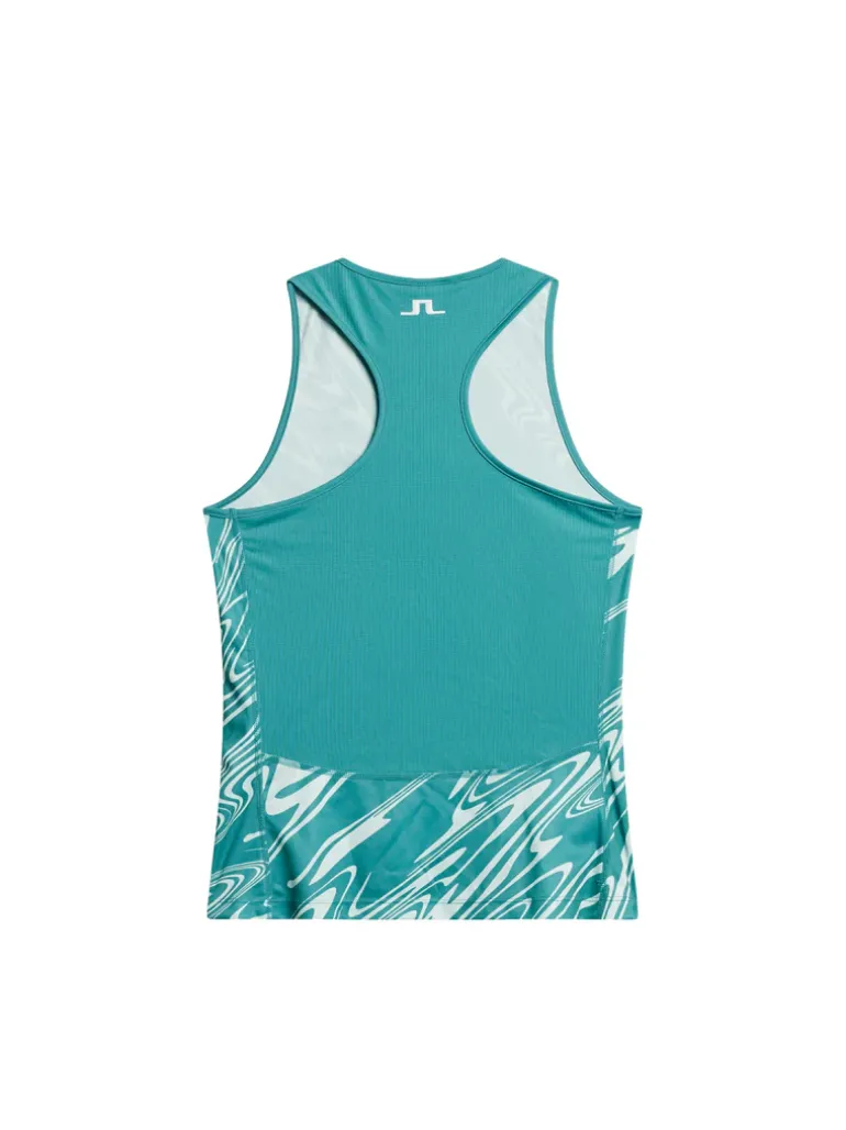 Outlet Delia Printed Tank Top Overdeler|Tennis