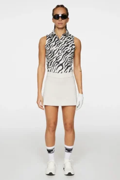 New Dena Print Sleeveless Top Golf|Tops