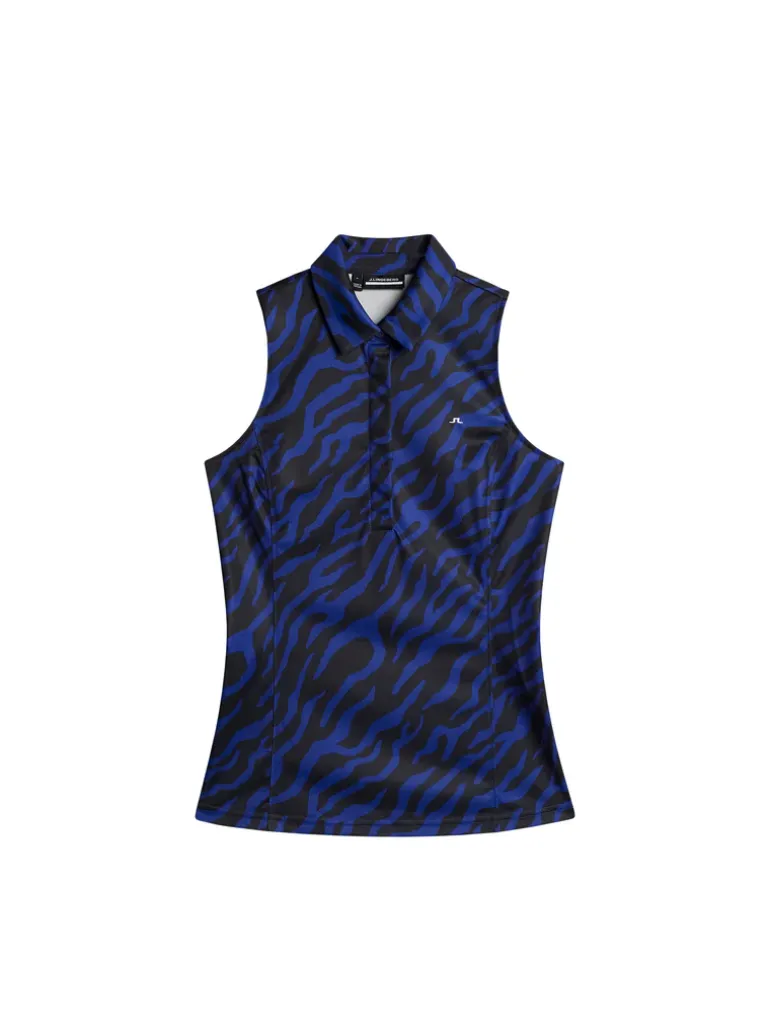 Store Dena Print Sleeveless Top Golf|Tanks