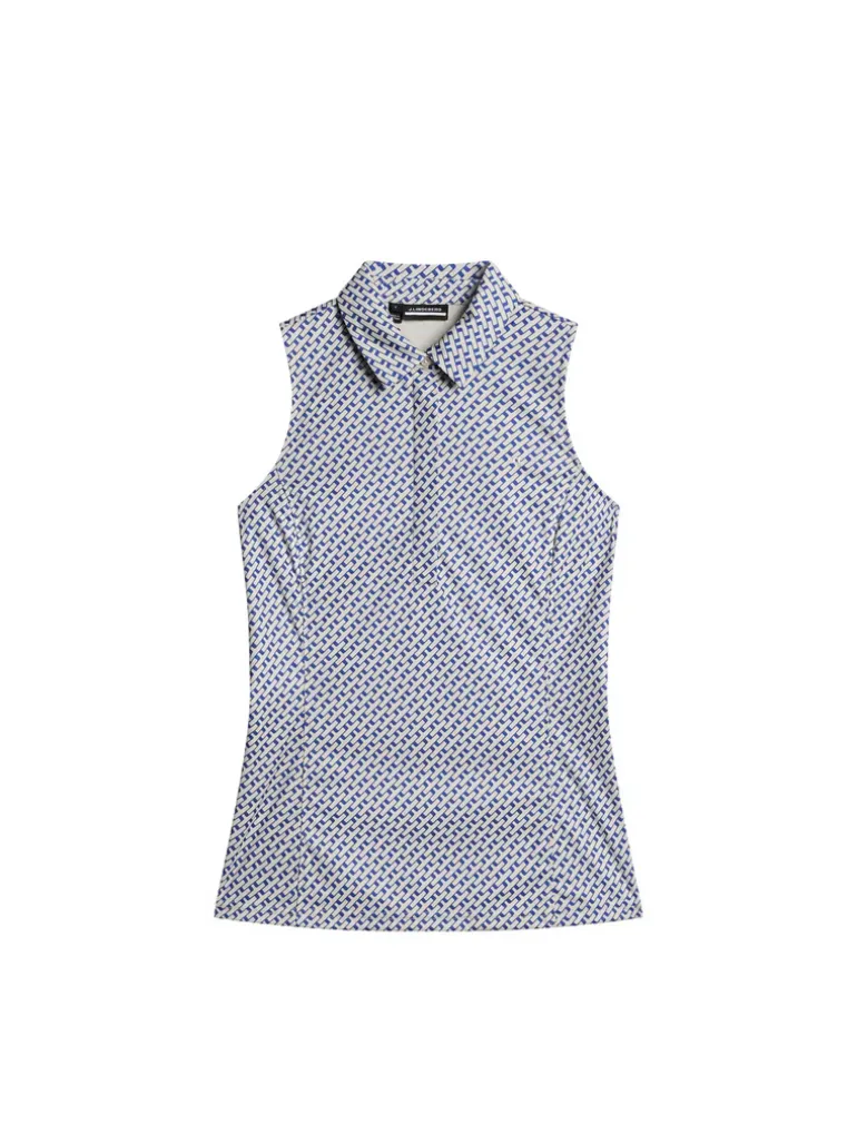 Shop Dena Print Sleeveless Top Golf|Tanks