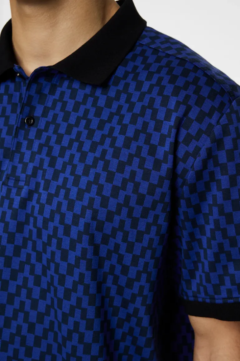 Fashion Devon Jacquard Polo Polo Shirts|Tops