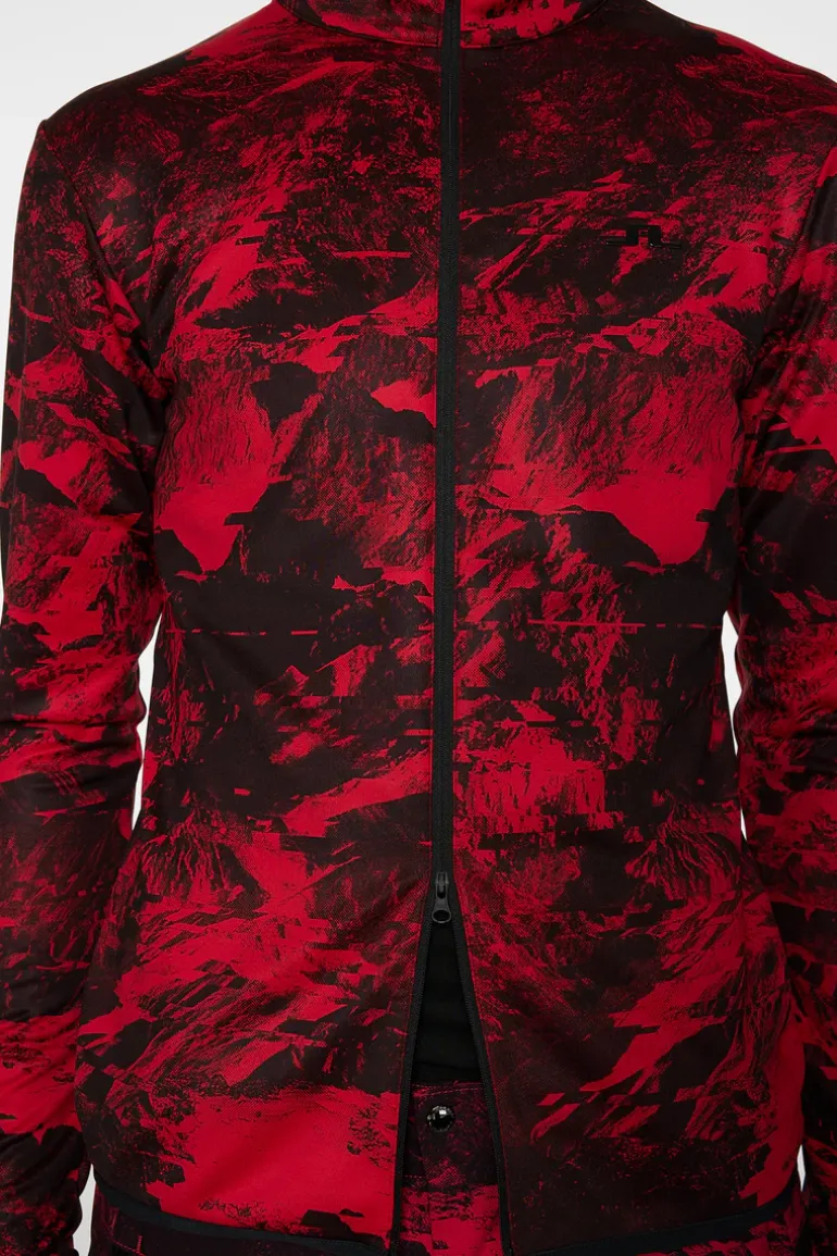 Flash Sale Eddie Print Mid Layer Ski|Basis- & Mellomlag