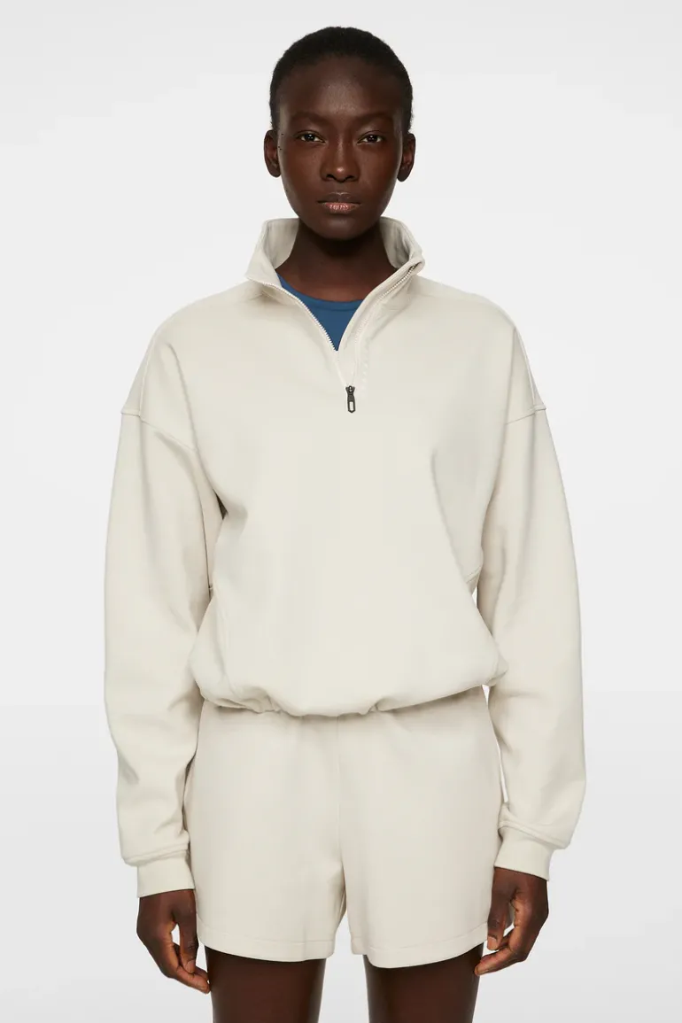 Flash Sale Elin Zip Sweatshirt Tennis|Gensere