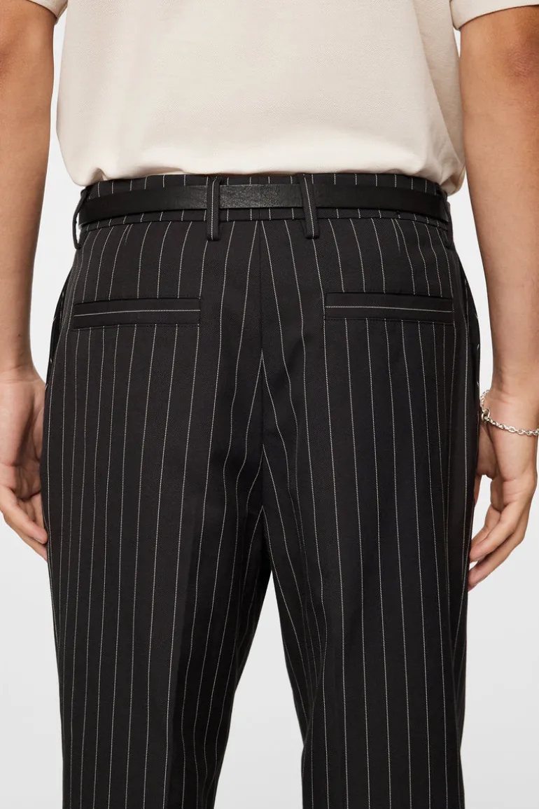 Hot Haij Pin Stripe Pants Trousers|Bottoms