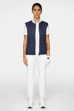 Best Holma Quilt Hybrid Vest Golf|Vests