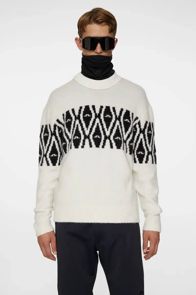 Online Jalen Jacquard Knitted Sweater Ski|Topp