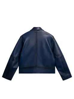 Store Jed Leather Party Jacket Leather & Suede|Outerwear