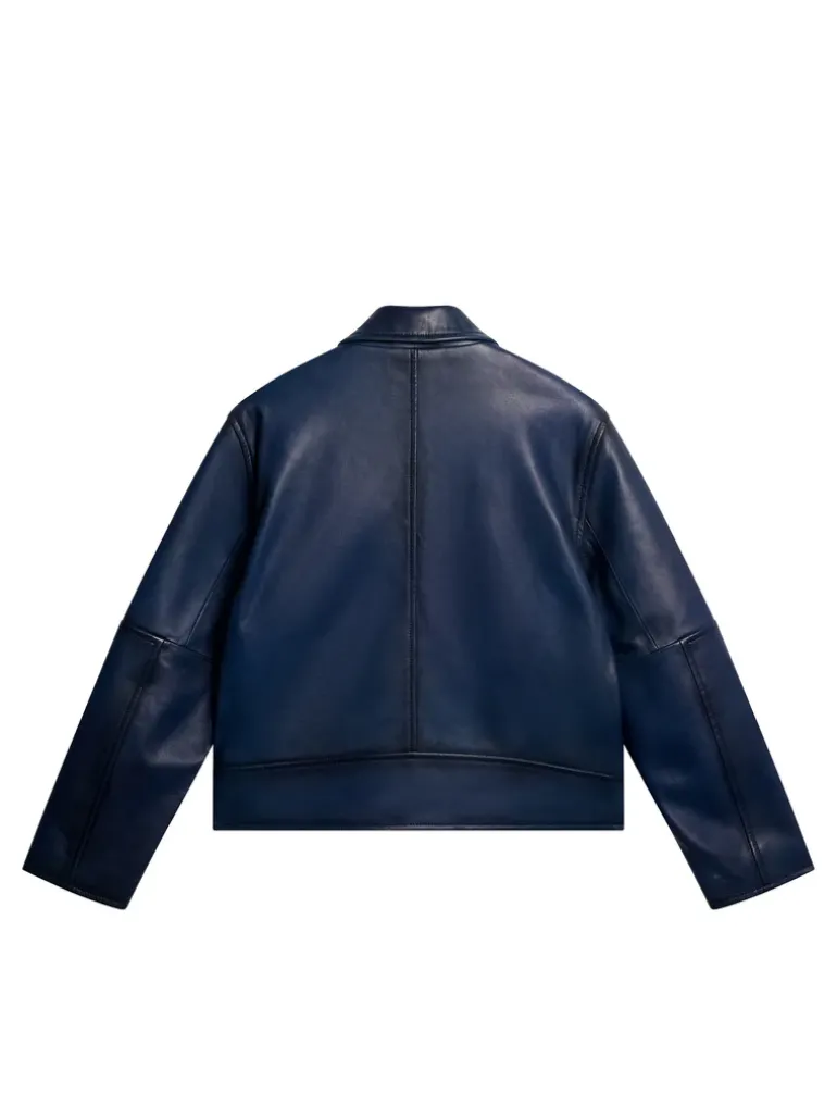 Store Jed Leather Party Jacket Leather & Suede|Outerwear