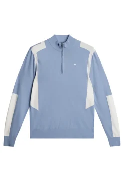 Outlet Kendrick Knitted Zip Sweater Golf|Knitwear