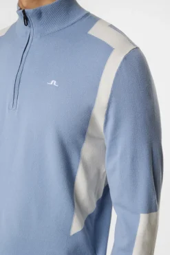 Outlet Kendrick Knitted Zip Sweater Golf|Knitwear