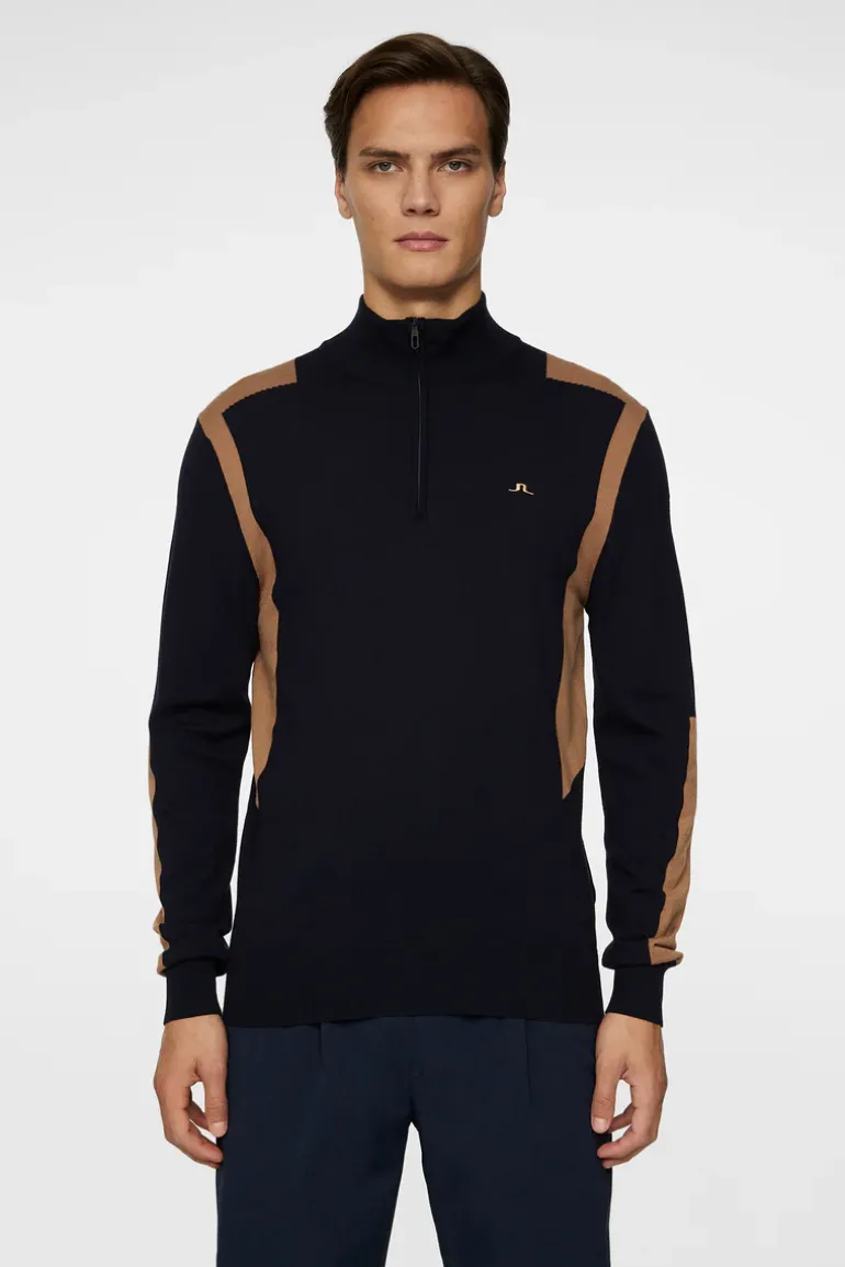 Cheap Kendrick Knitted Zip Sweater Golf|Knitwear