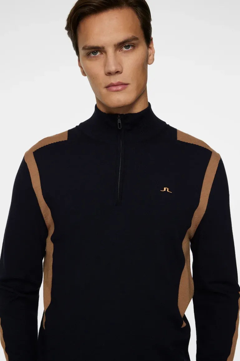 Cheap Kendrick Knitted Zip Sweater Golf|Knitwear