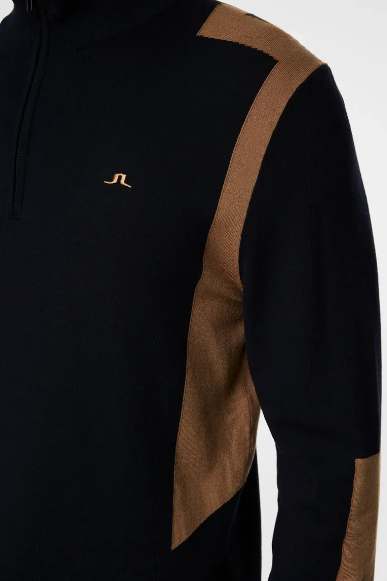 Cheap Kendrick Knitted Zip Sweater Golf|Knitwear