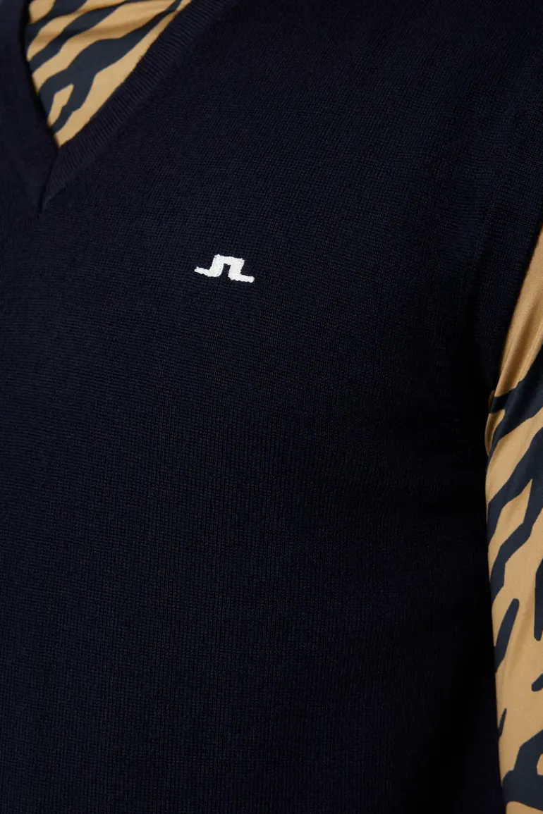 Store Liam Knitted Vest Golf|Knitwear