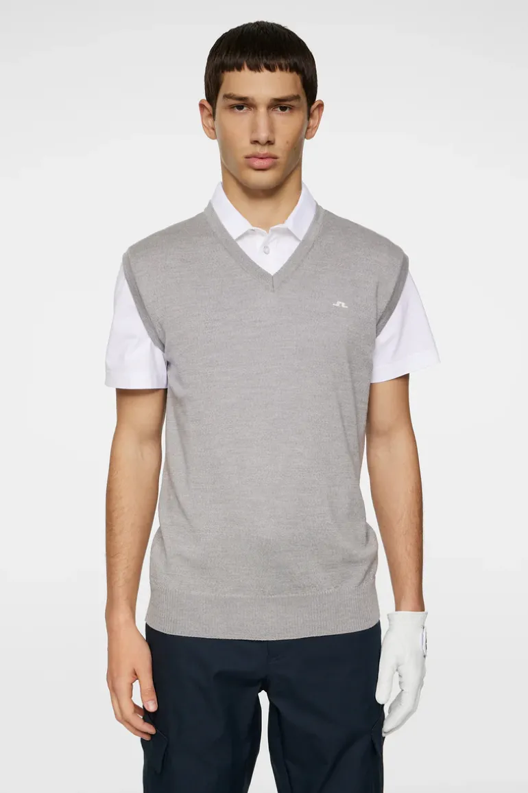 Hot Liam Knitted Vest Golf|Knitwear