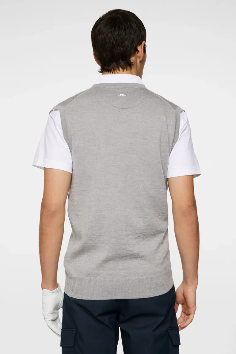 Hot Liam Knitted Vest Golf|Knitwear
