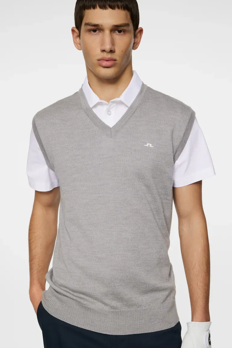 Hot Liam Knitted Vest Golf|Knitwear