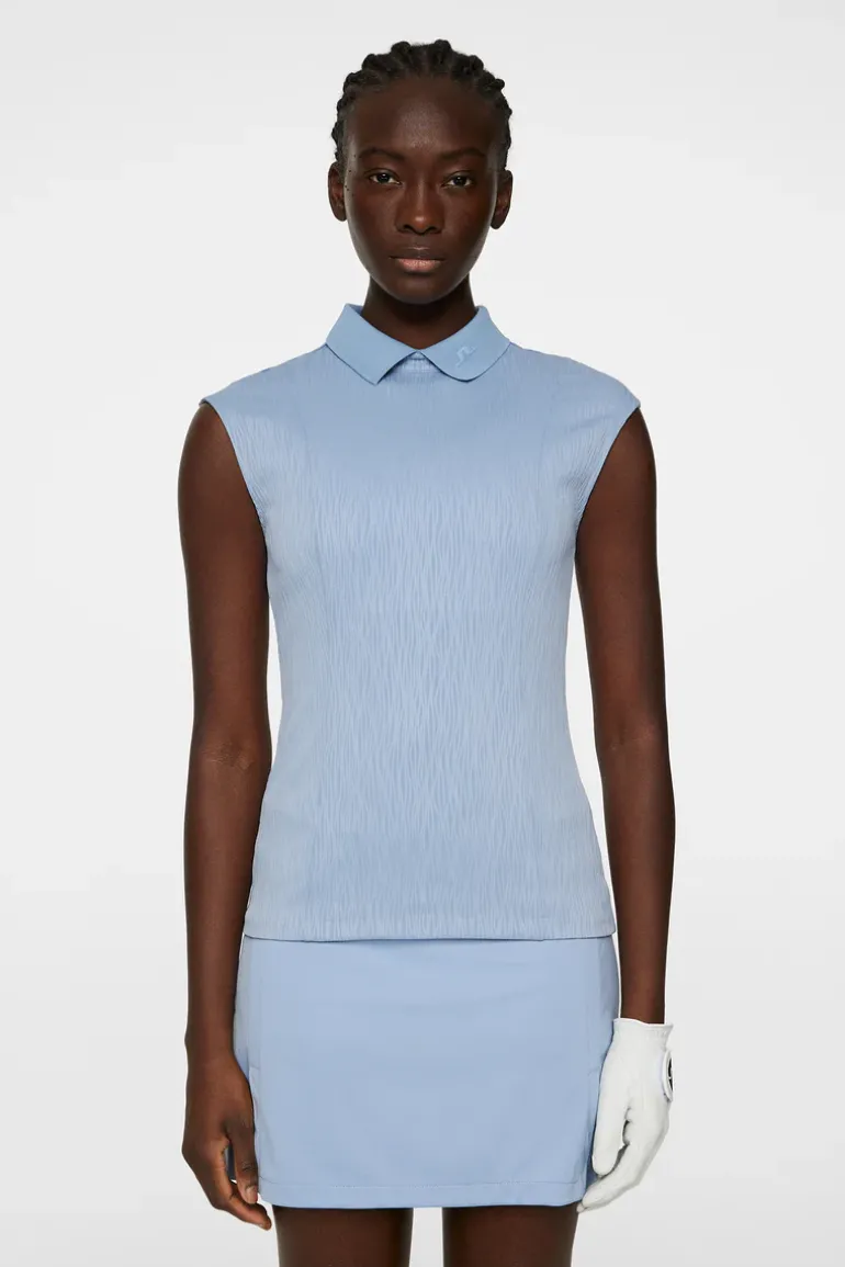Cheap Lila Sleeveless Top Golf|Tanks