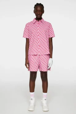 Store Linda Printed Shirt Golf|Tops