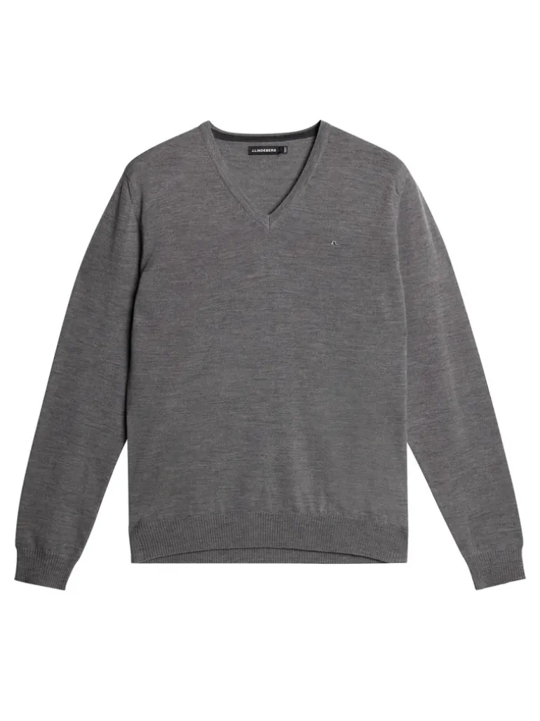 Best Lymann Merino V-neck Sweater Tops|Strikkeklær