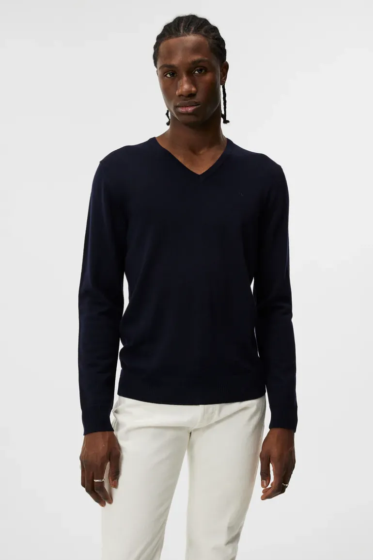 Sale Lymann Merino V-neck Sweater Knitwear|Tops